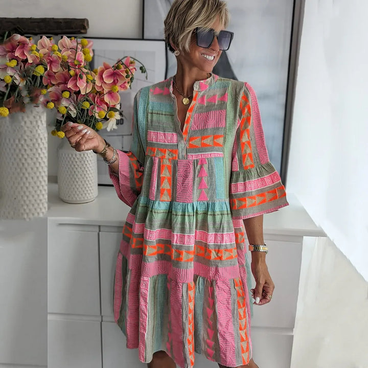 Juliana – Boho laagjesjurk