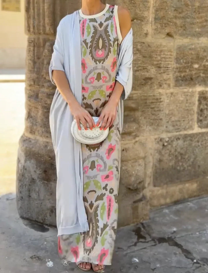 Ameliya | Tweedelig setje met print