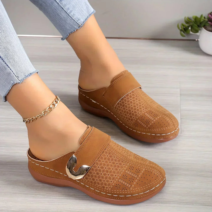 Caprielle™ Chique Sandalen met Sleehak