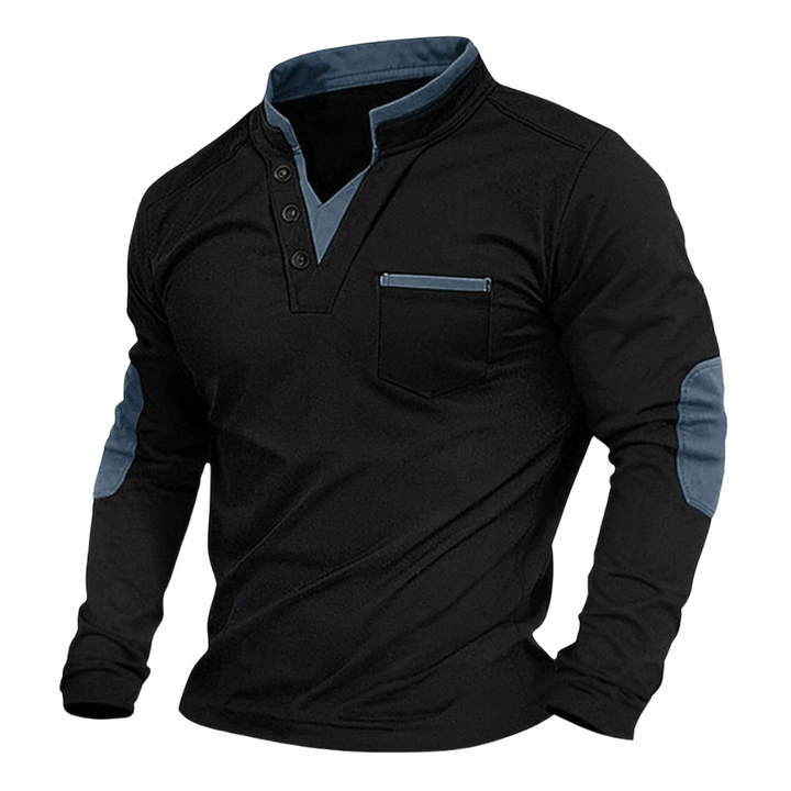 Heren V-hals Sweatshirt