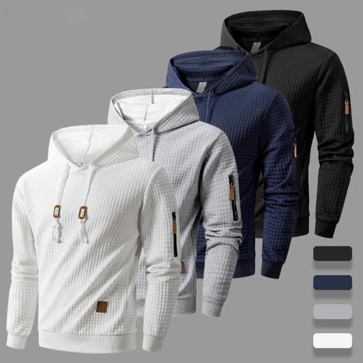 Paris | Elegante Hoodie met Contrasterend Detail