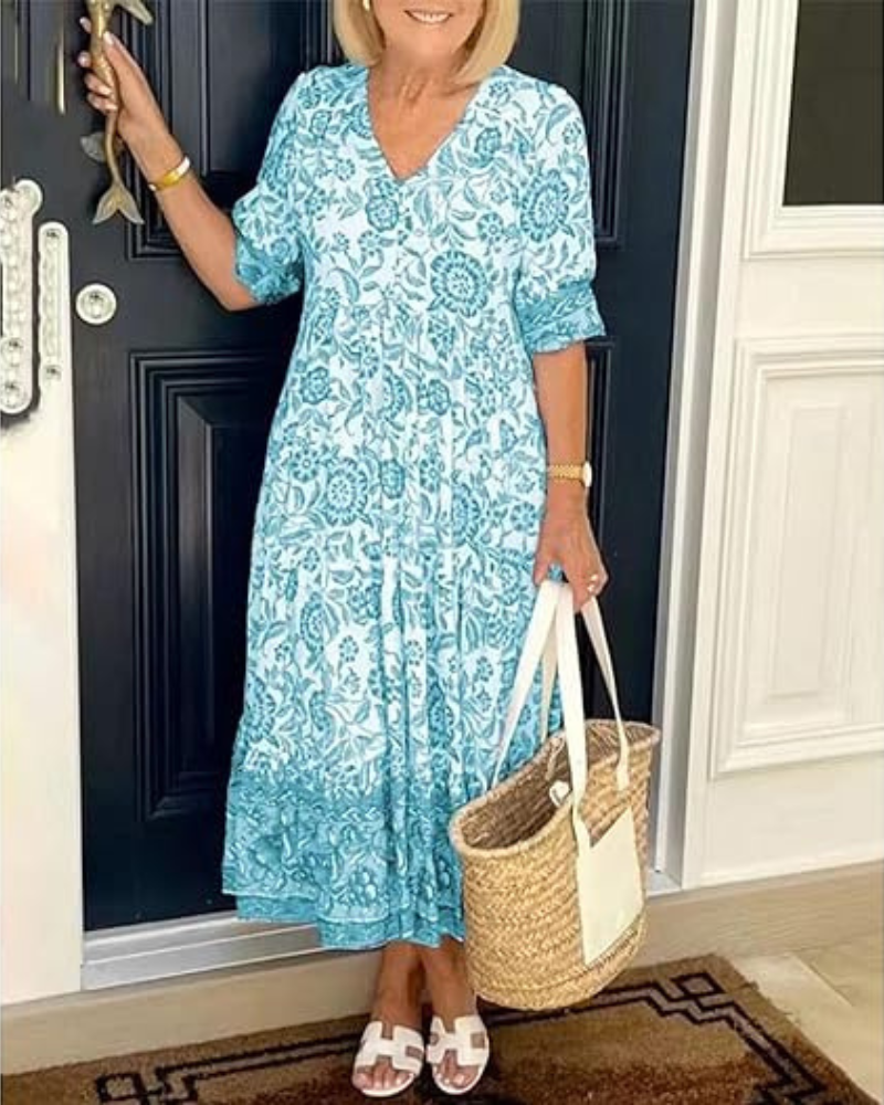 NILA – Elegante en comfortabele BOHO-zomerjurk