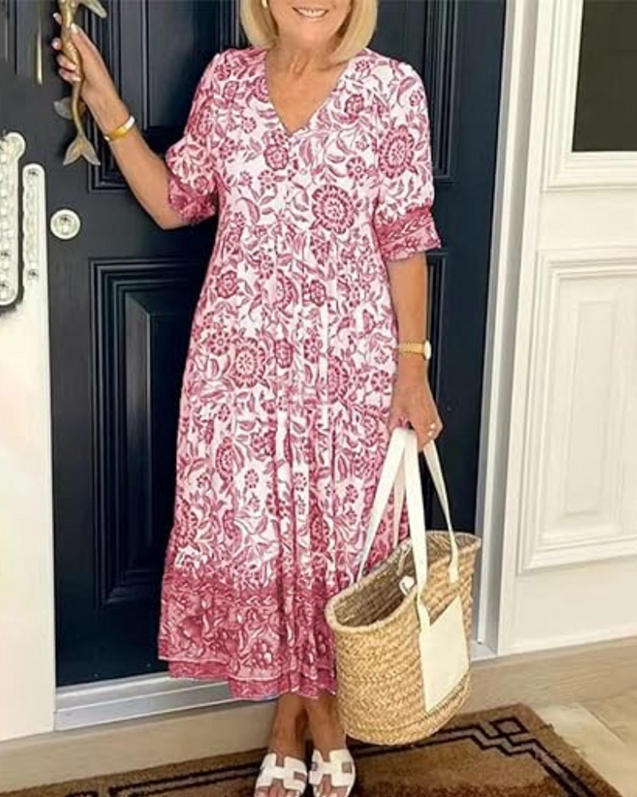 NILA – Elegante en comfortabele BOHO-zomerjurk