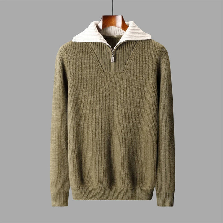 Vermont | Wool Quarter Zip