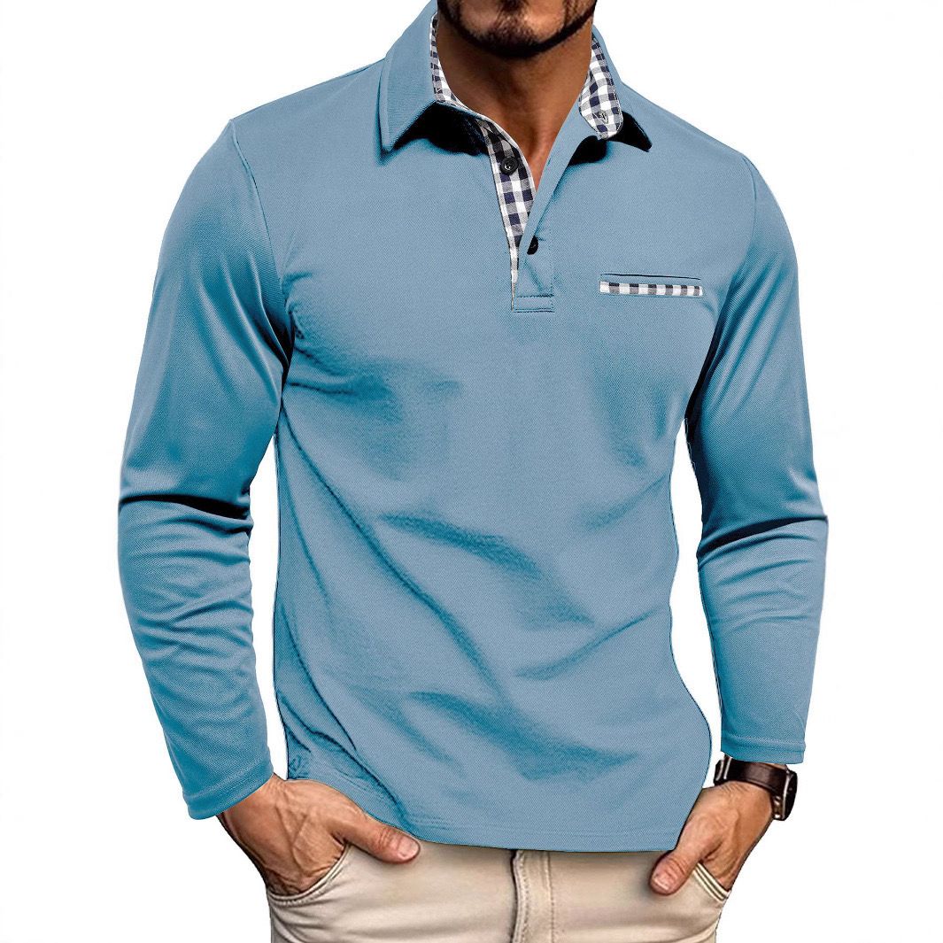 Poloshirt met lange mouwen