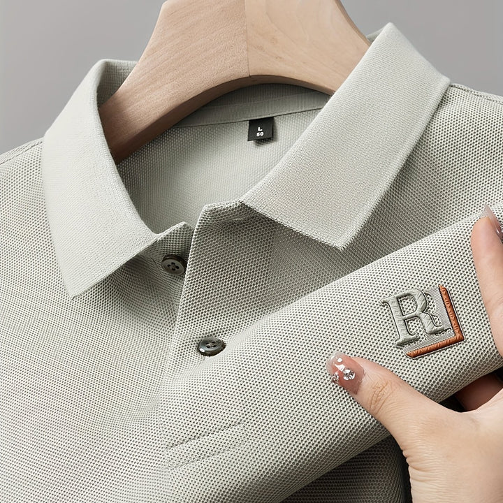 FIKO - Herenpolo met lange mouwen