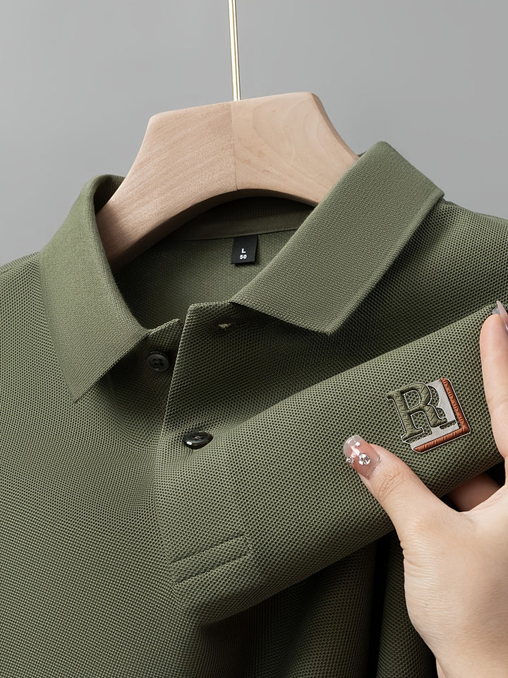 FIKO - Herenpolo met lange mouwen