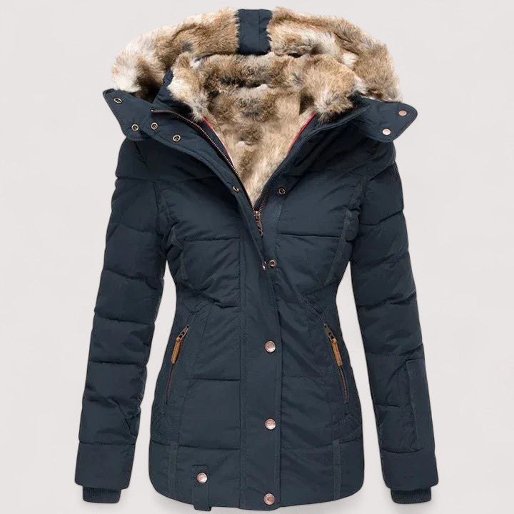 Marylin™ – Warme winterjas met zachte pluche voering