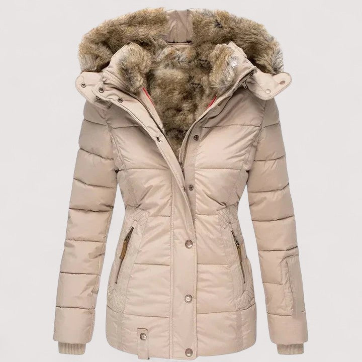 Marylin™ – Warme winterjas met zachte pluche voering