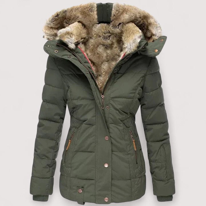Marylin™ – Warme winterjas met zachte pluche voering