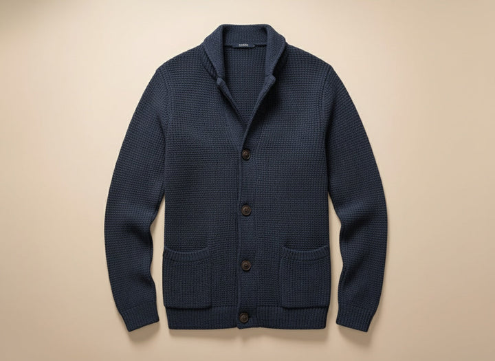 Rudolf™ | Luxe Gebreide Wolcardigan
