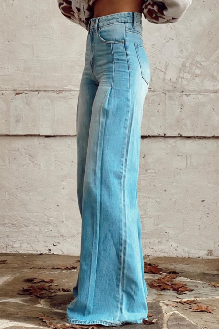 PARIS | VINTAGE JEANS LICHTBLAUW