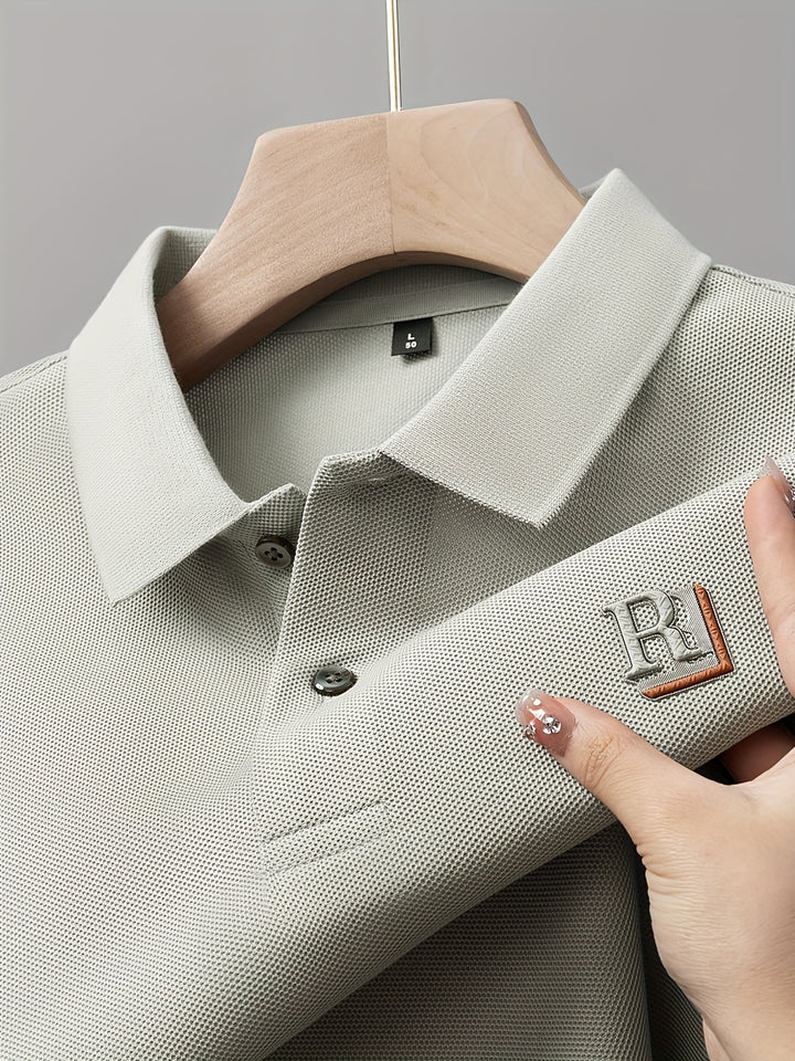 FIKO - Herenpolo met lange mouwen