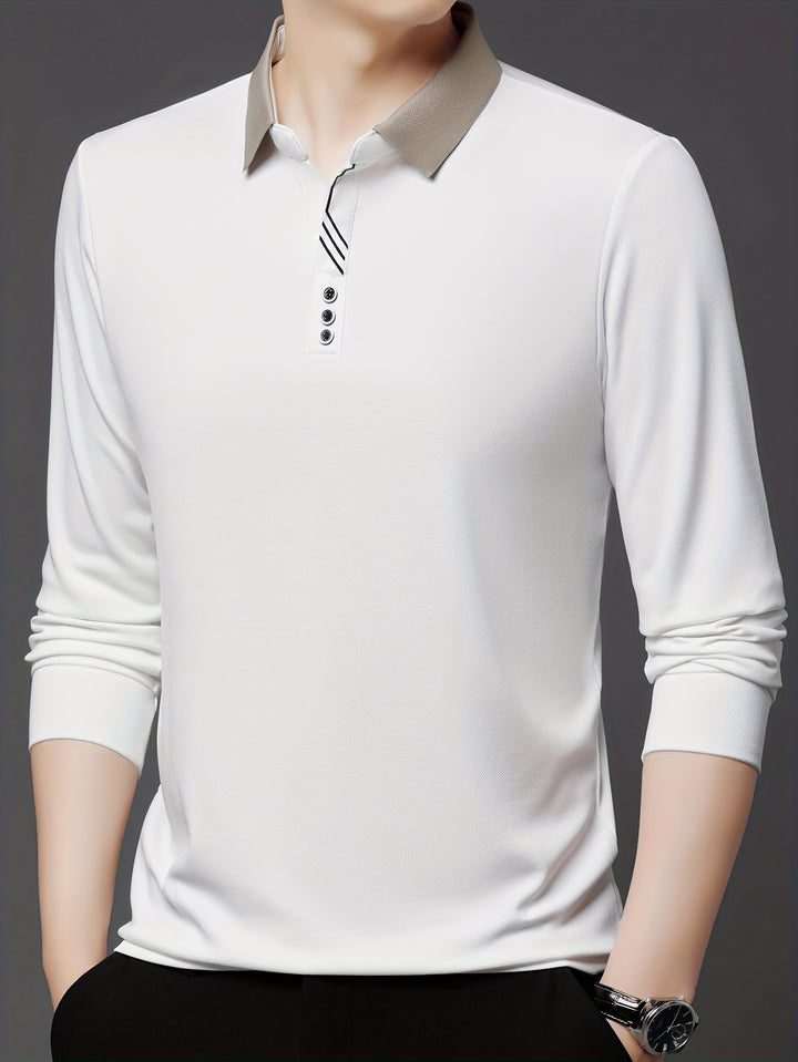 Milo - Herenshirt met Lange Mouwen