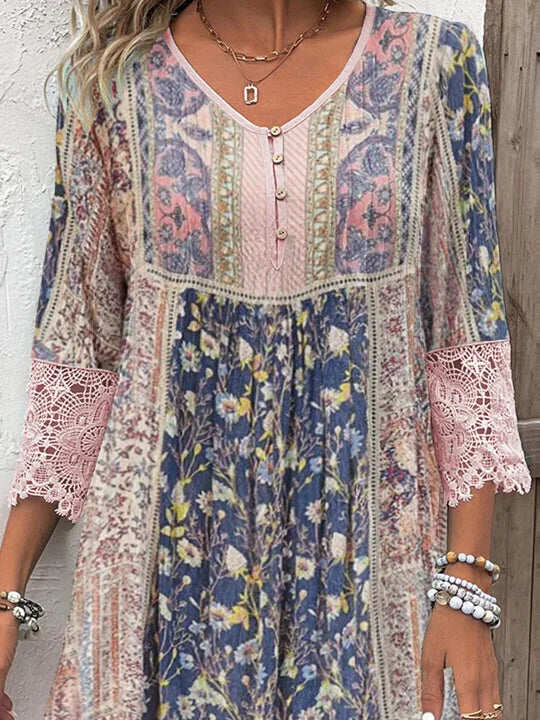 KIRSTEN | Jurk met print