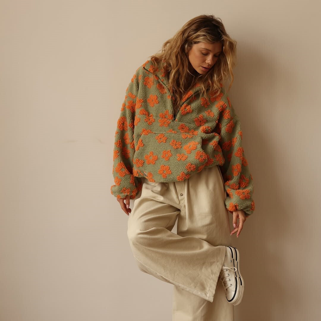 Daisy | Zachte Bloem Fleece