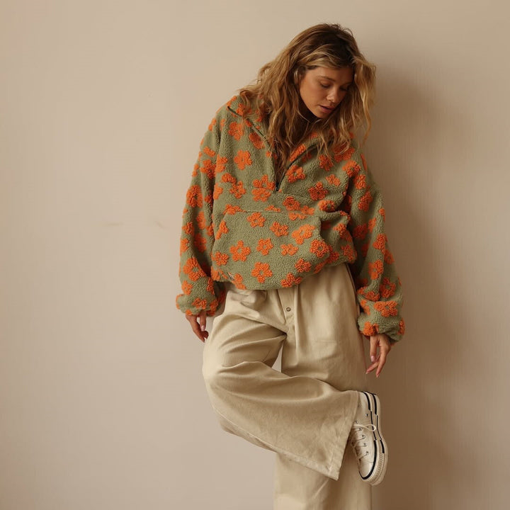 Daisy | Zachte Bloem Fleece