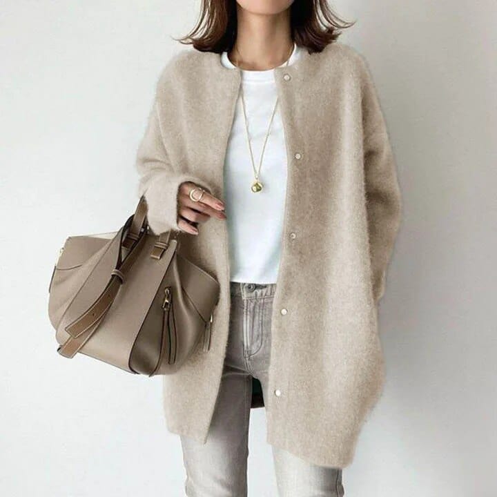Vanna™ | Luxe Gebreid Vest met Knopen