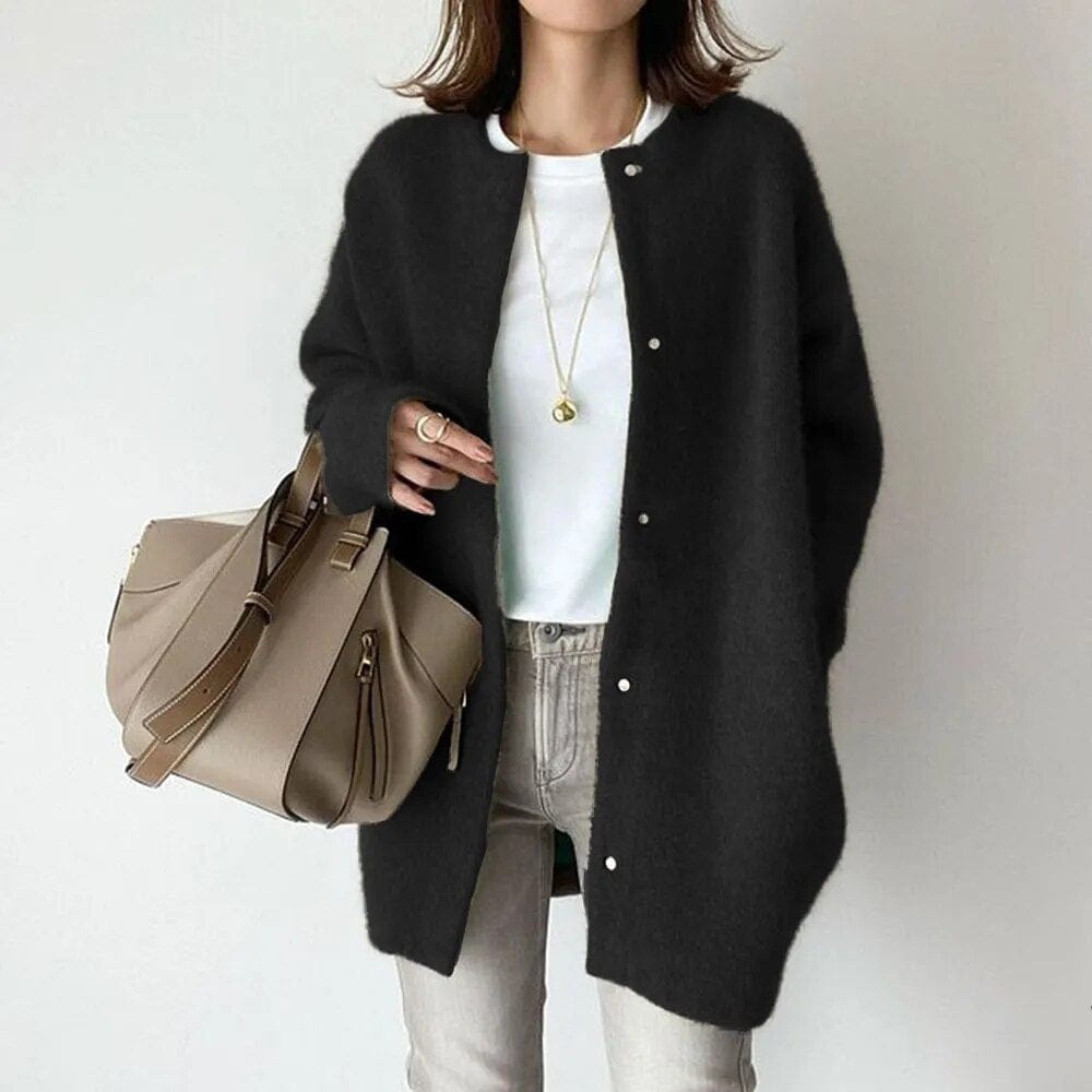 Vanna™ | Luxe Gebreid Vest met Knopen