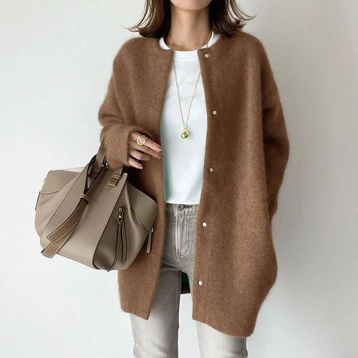Vanna™ | Luxe Gebreid Vest met Knopen