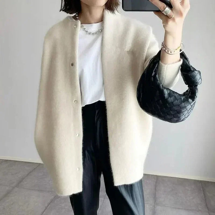 Vanna™ | Luxe Gebreid Vest met Knopen
