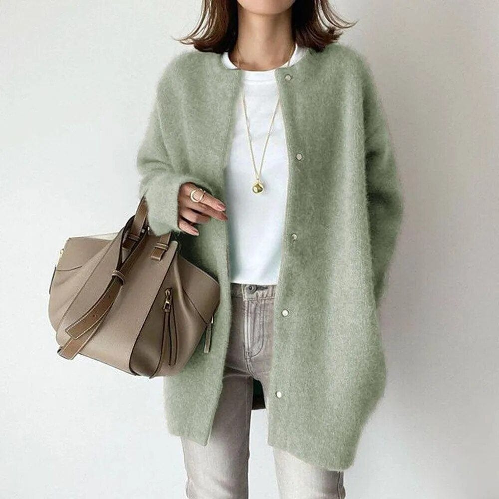 Vanna™ | Luxe Gebreid Vest met Knopen