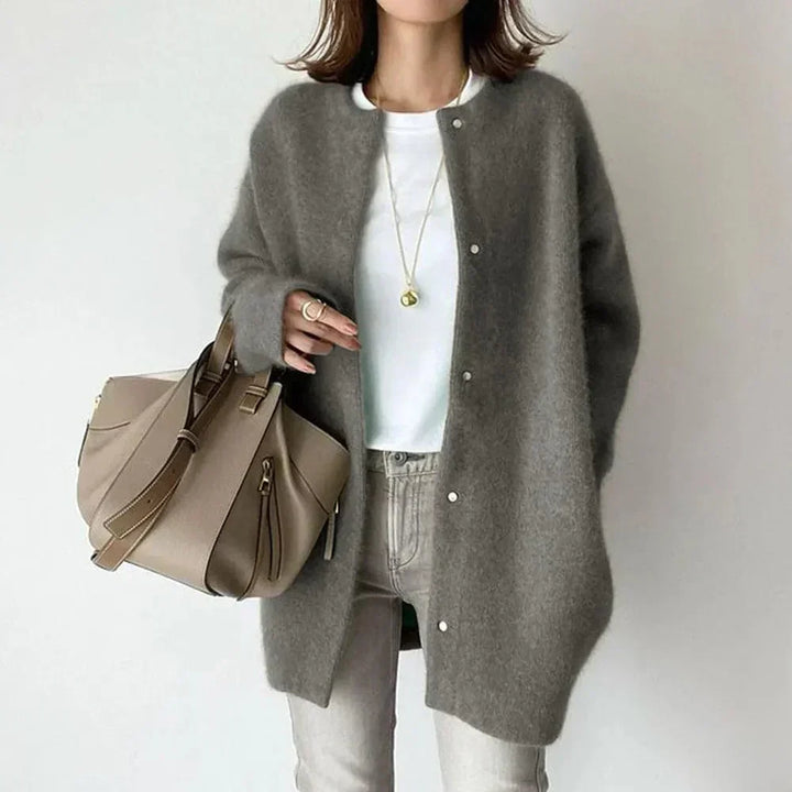 Vanna™ | Luxe Gebreid Vest met Knopen
