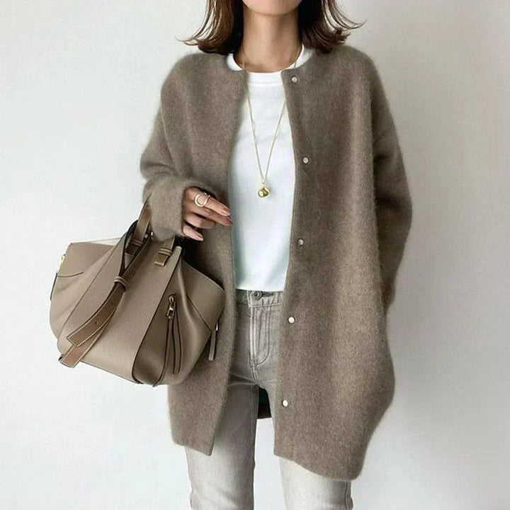 Vanna™ | Luxe Gebreid Vest met Knopen