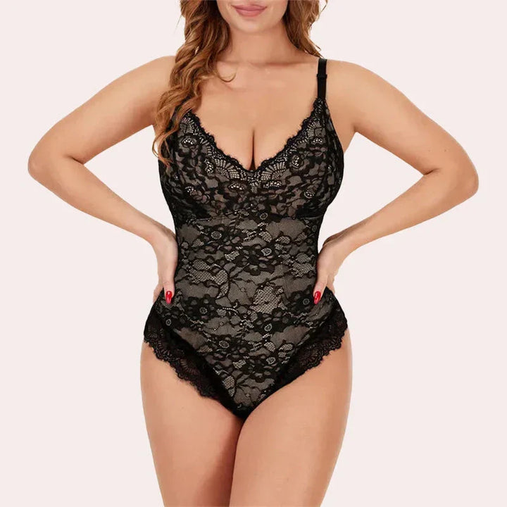Safiya™ | Shaping Lace Bodysuit