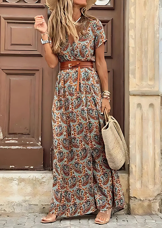 Sybella – maxi-jurk in boho-stijl