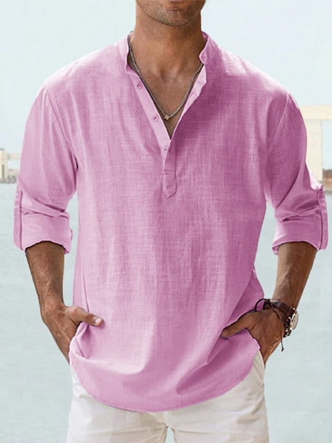 LINO - Linnen Blouse voor heren