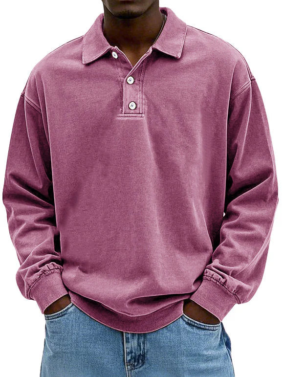 Edgar | Polo met lange mouwen