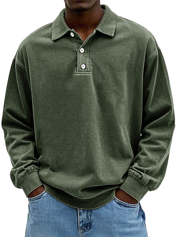 Edgar | Polo met lange mouwen