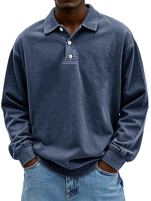 Edgar | Polo met lange mouwen