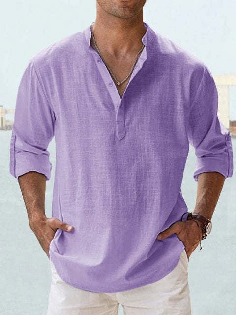 LINO - Linnen Blouse voor heren