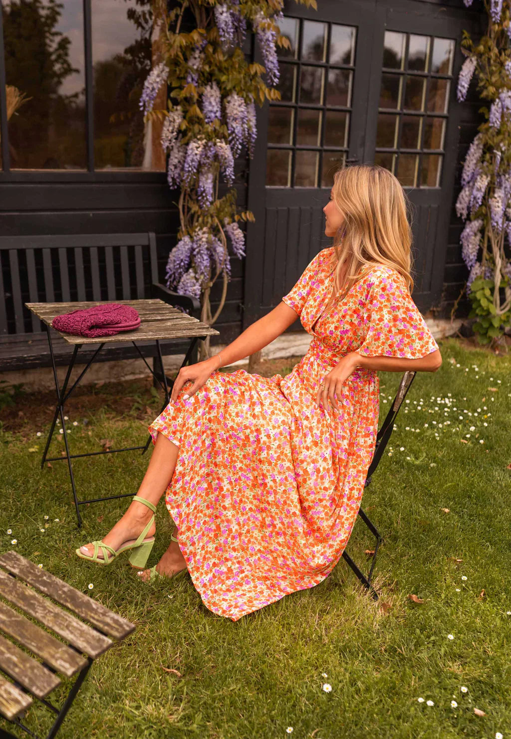 Sabine™ | Tijdloze bloemenjurk
