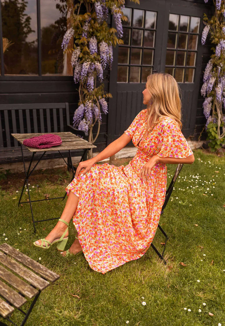Sabine™ | Tijdloze bloemenjurk