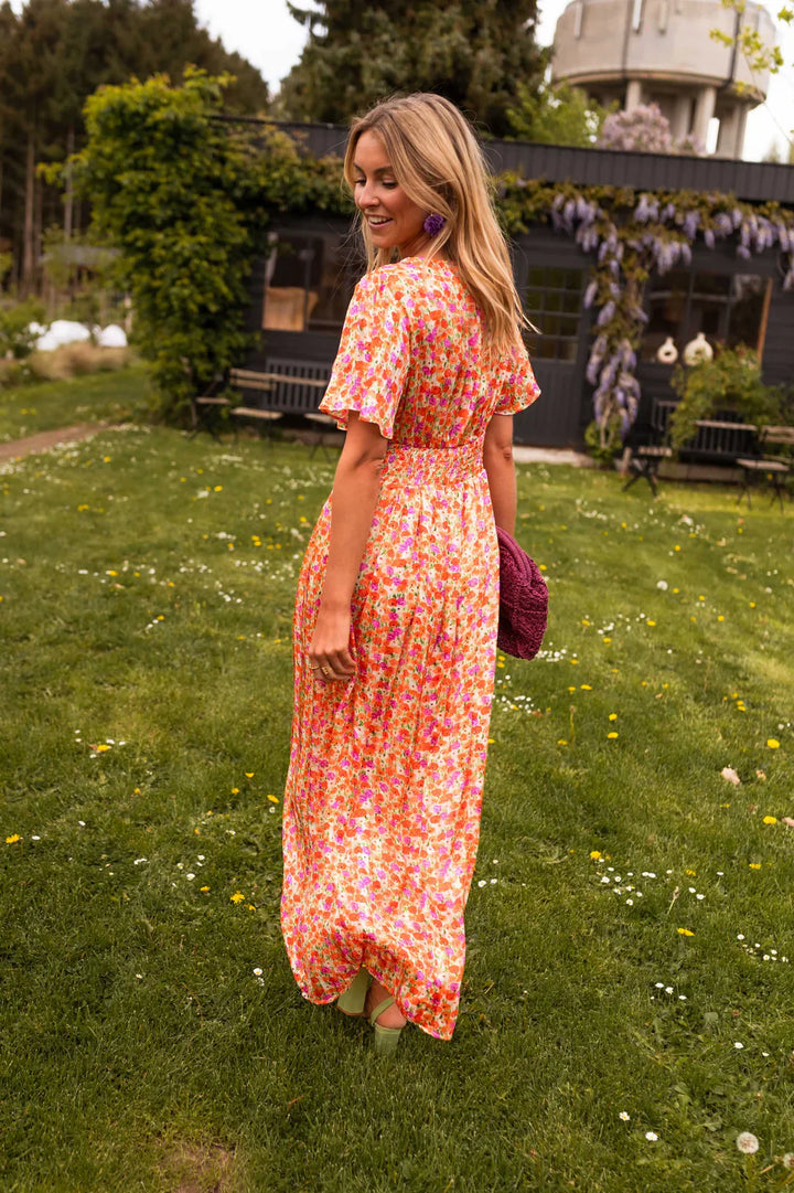 Sabine™ | Tijdloze bloemenjurk