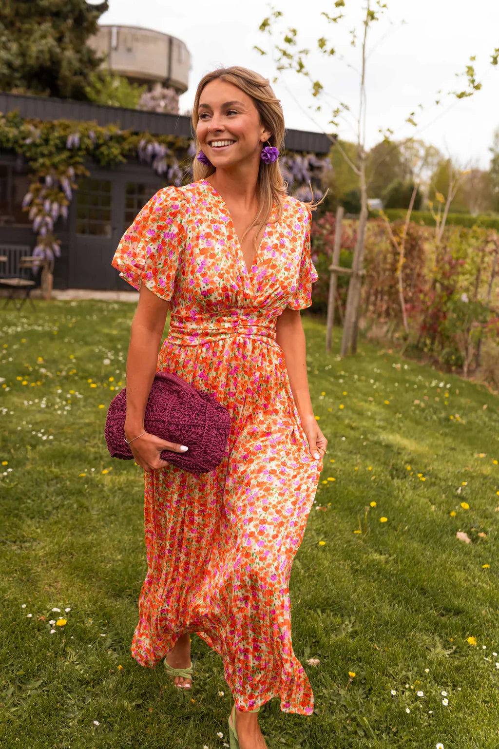 Sabine™ | Tijdloze bloemenjurk