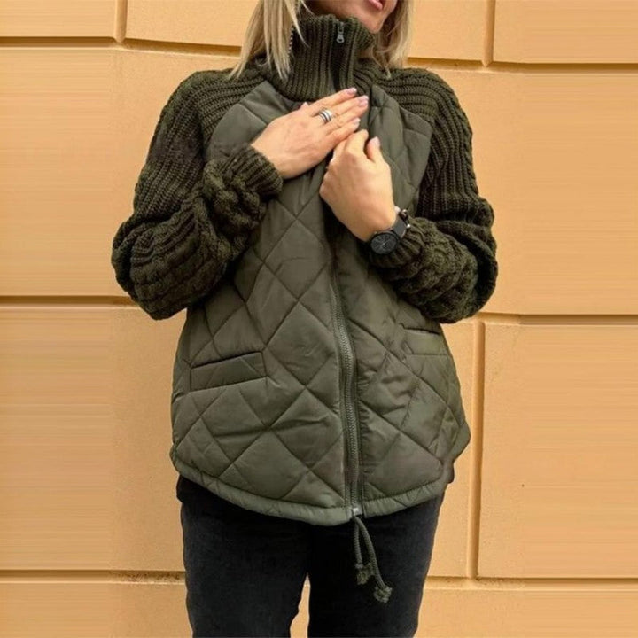 Vérane™ | Gebreide patchwork jas
