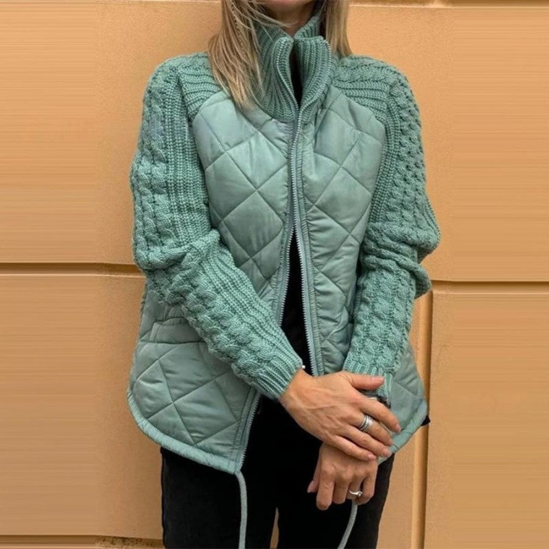 Vérane™ | Gebreide patchwork jas