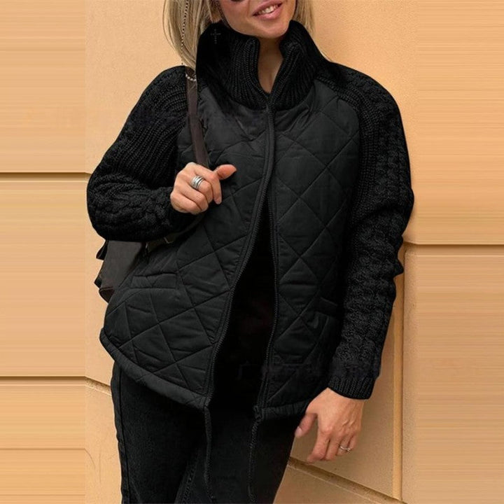 Vérane™ | Gebreide patchwork jas