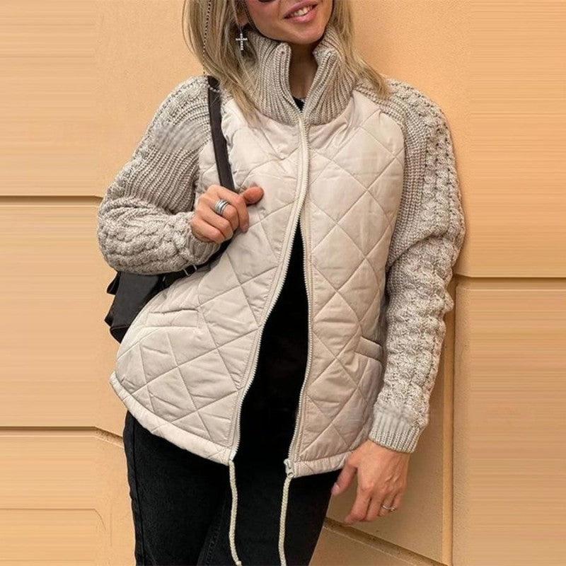 Vérane™ | Gebreide patchwork jas