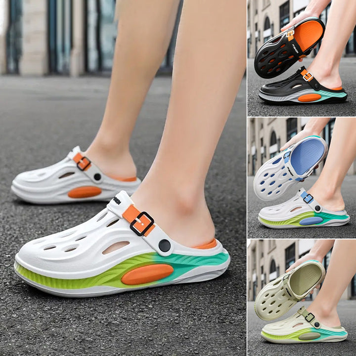 Dames/Heren zomersandalen met dikke zolen, anti-slip