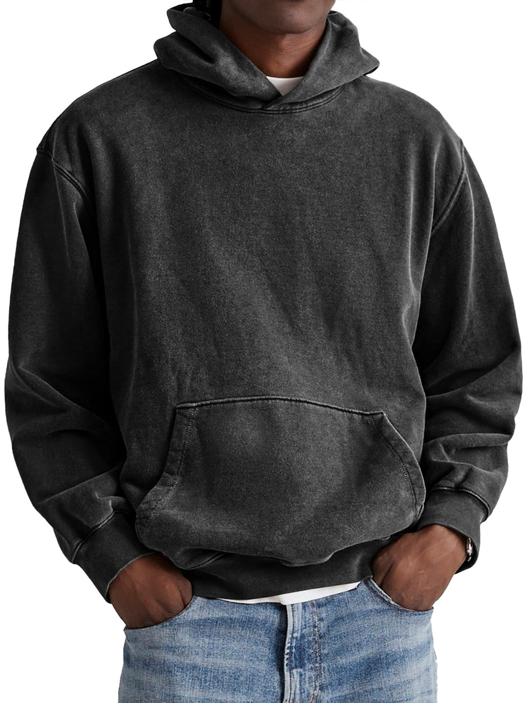 Trendy streetwear-sweater met capuchon